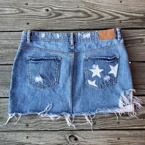 zara jean skirt w/ painted stars